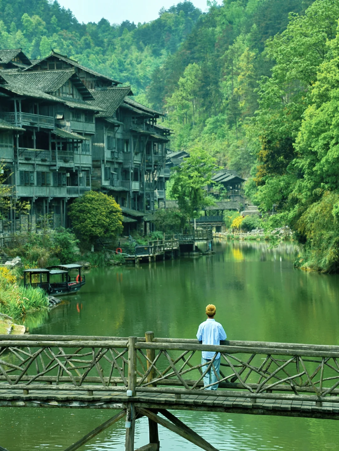 高铁直达！藏在深山里的避世秘境‼️美到封神