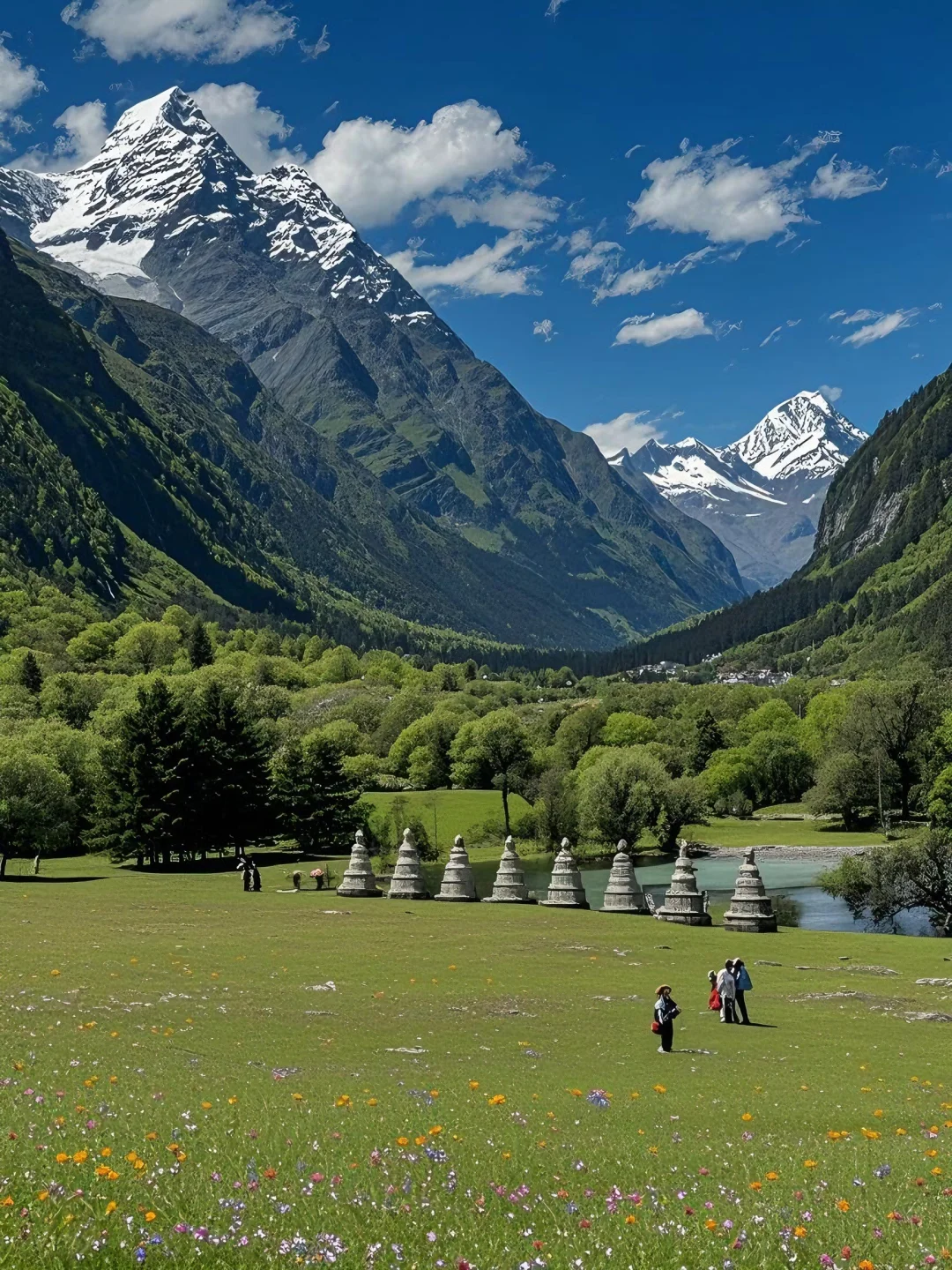 四姑娘山的浪漫永不落俗，掉进油画的夏天🌲