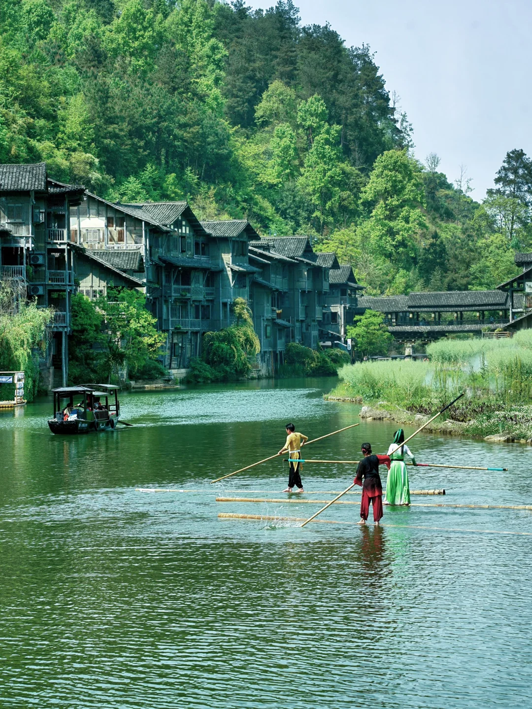 高铁直达！藏在深山里的避世秘境‼️美到封神
