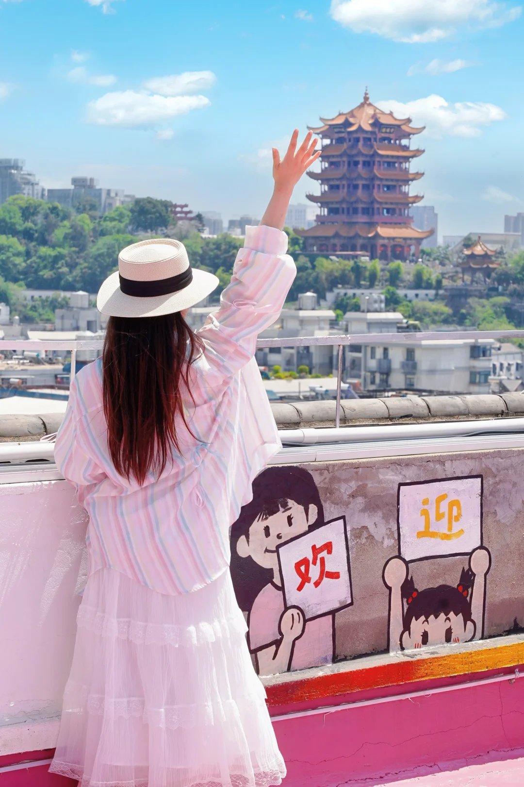 武汉旅游｜0元get黄鹤楼人少的9️⃣个私藏机位