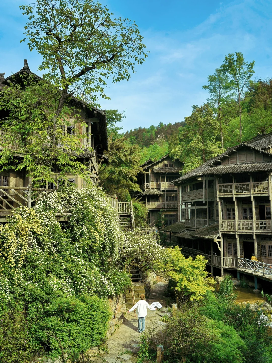 高铁直达！藏在深山里的避世秘境‼️美到封神