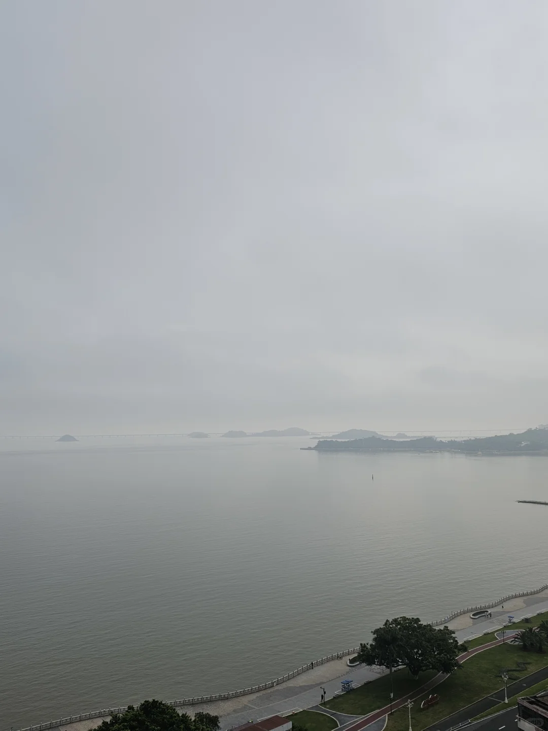 28日珠海景区早间阴天多云☁➕阵雨❌无日出