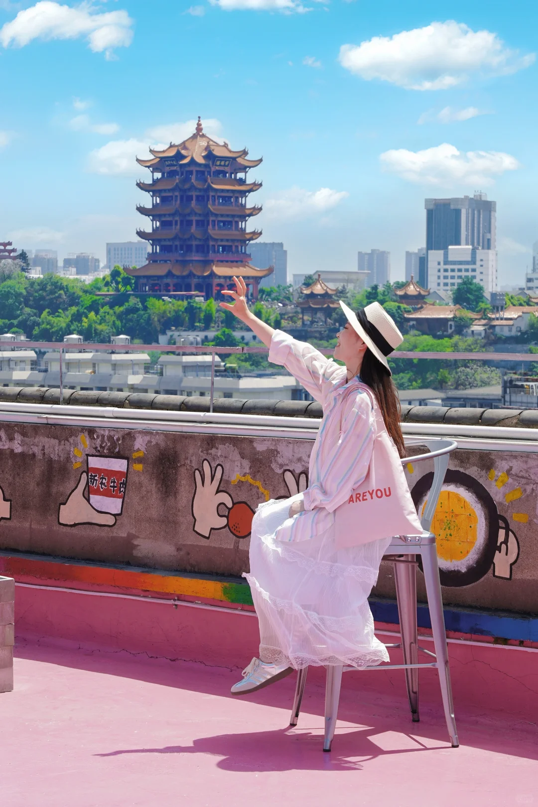 武汉旅游｜0元get黄鹤楼人少的9️⃣个私藏机位