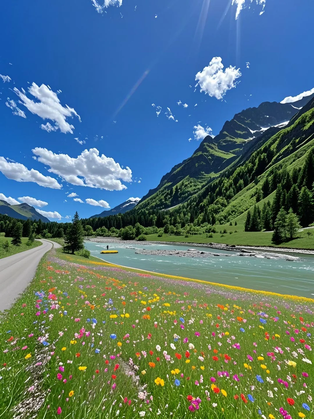 四姑娘山的浪漫永不落俗，掉进油画的夏天🌲
