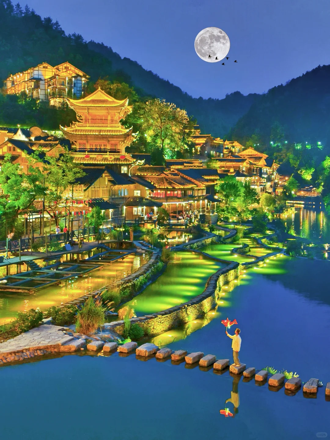 高铁直达！藏在深山里的避世秘境‼️美到封神