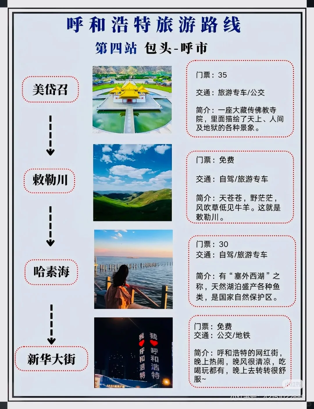 呼市周边游攻略