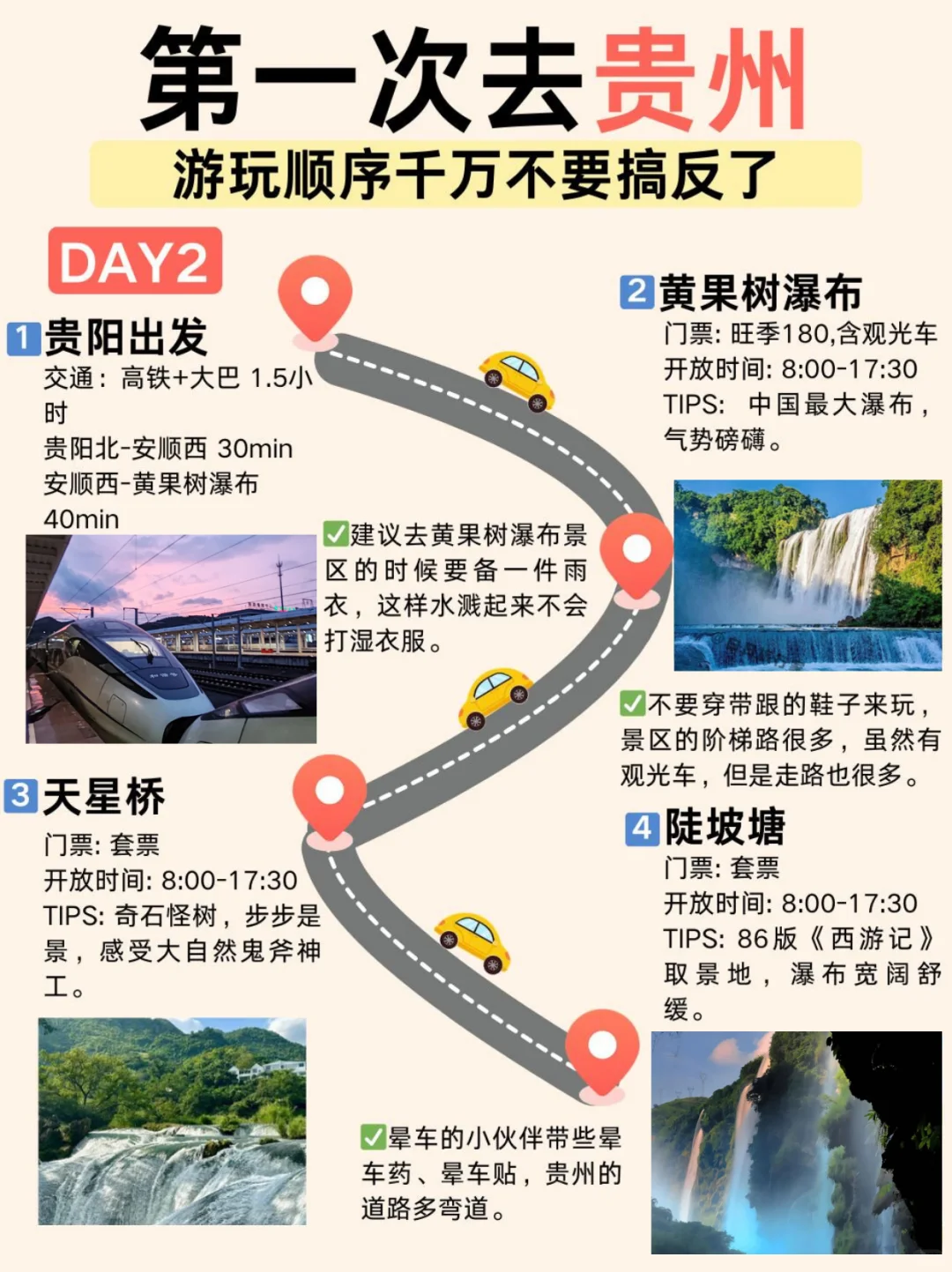 贵州懒人版旅游攻略❗❗❗四天三晚不绕路
