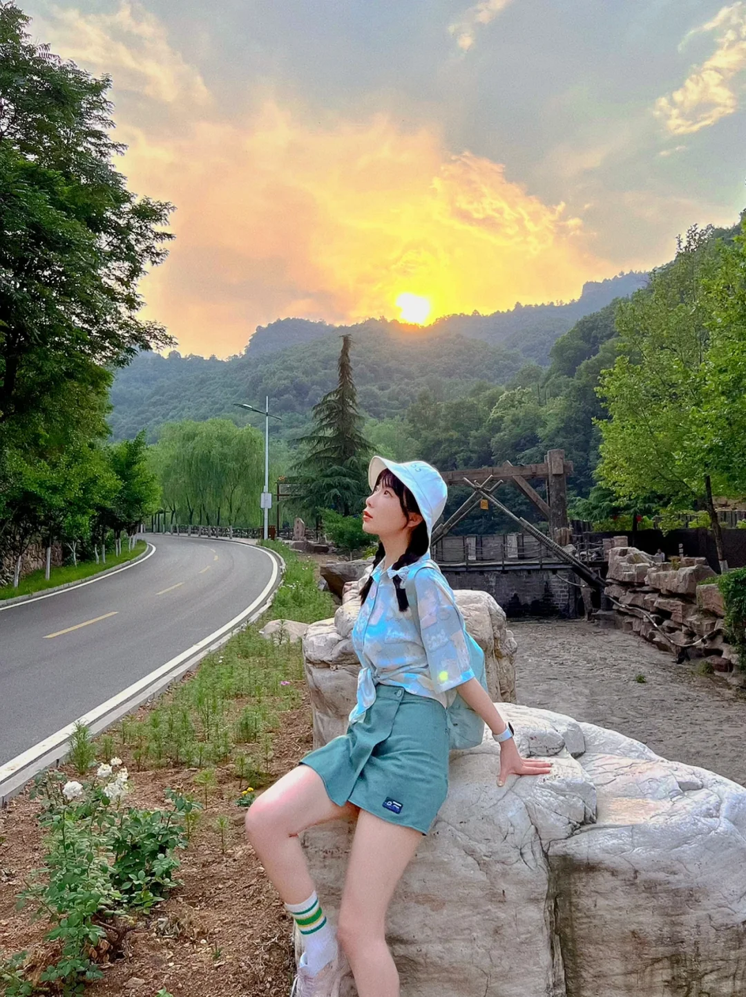 每周一山|武安七步沟景区爬山拍照