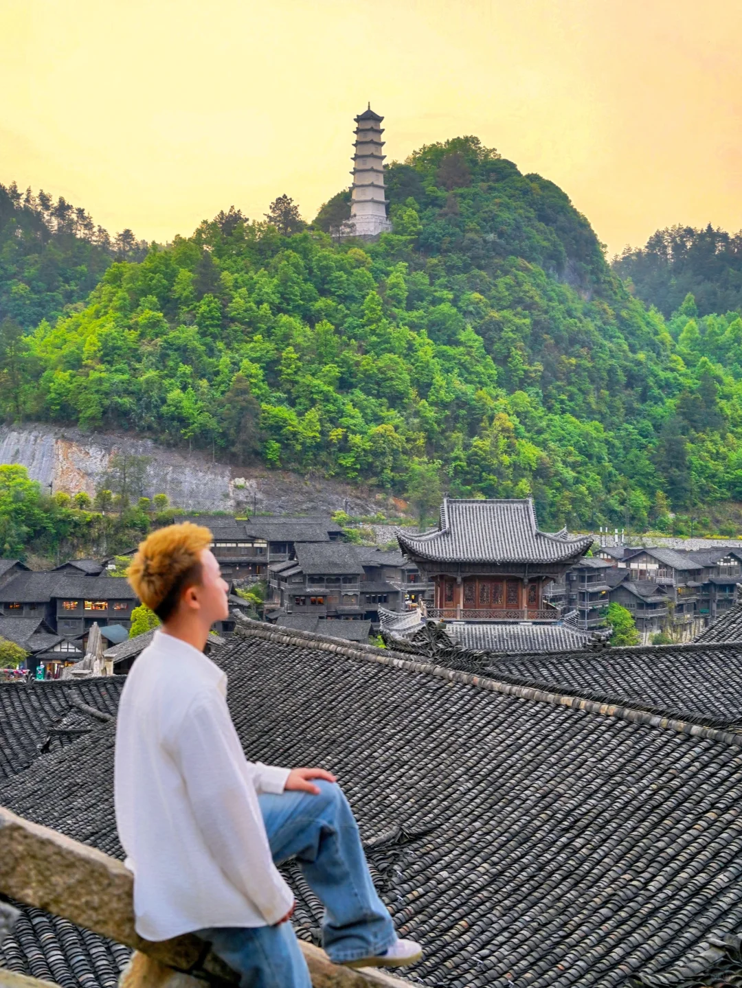 高铁直达！藏在深山里的避世秘境‼️美到封神