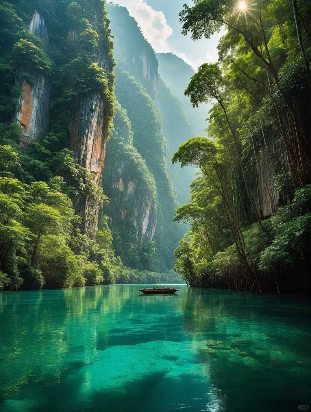 一条通往神秘之境的通道！屏山峡谷