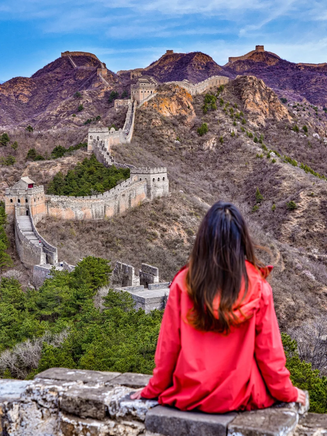 北京出发2h🚗不愧是国家地理评为醉美长城‼️