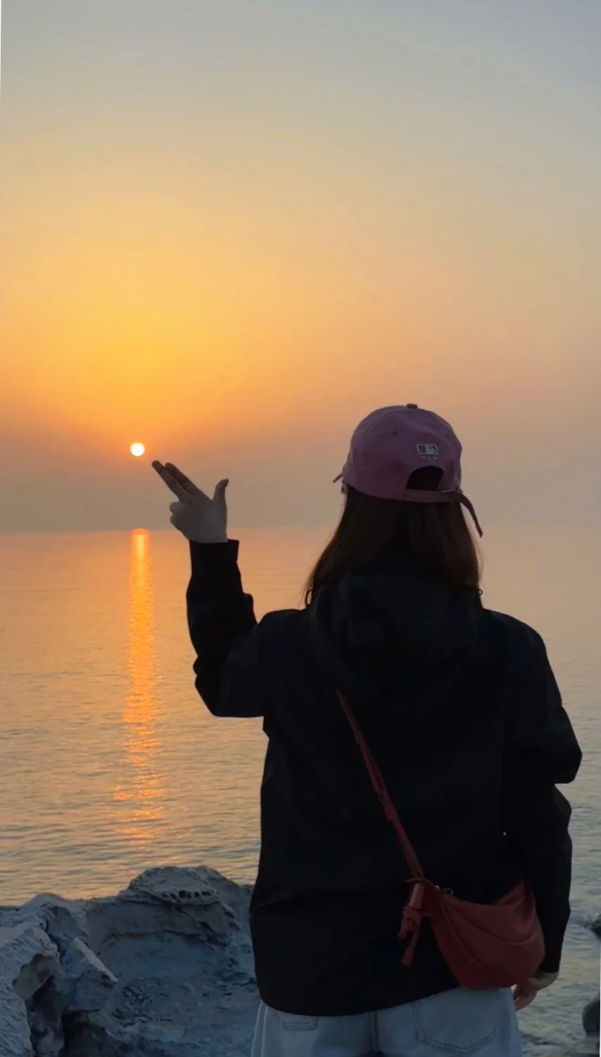 红泰迪和大海好配哦～🌅