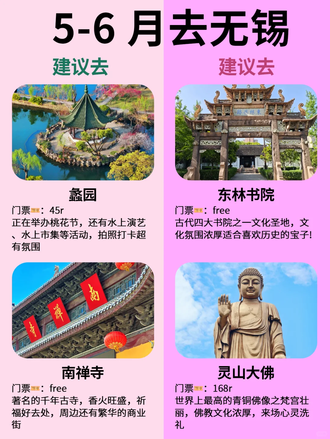 5-6月去无锡怎么玩❓快🐎住这篇攻略❗
