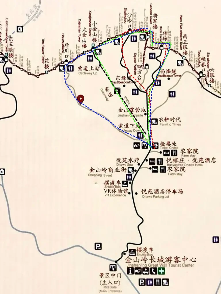 北京出发2h🚗不愧是国家地理评为醉美长城‼️