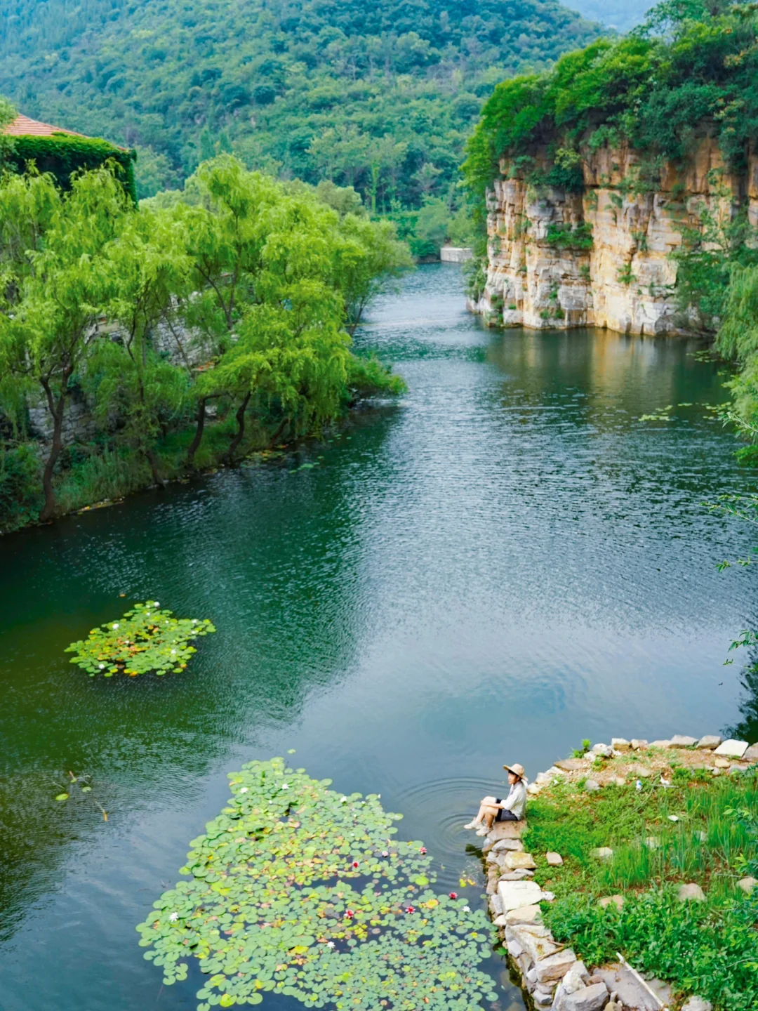 藏于山东深山的世外桃源🍃大自然空调真香