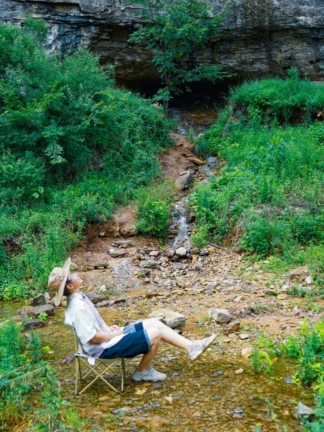 藏于山东深山的世外桃源🍃大自然空调真香