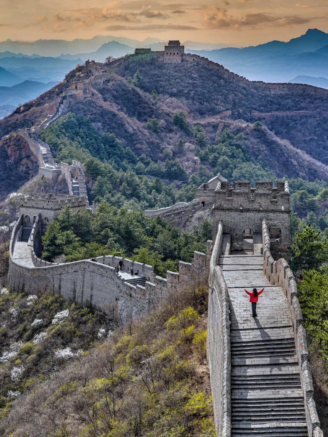 北京出发2h🚗不愧是国家地理评为醉美长城‼️