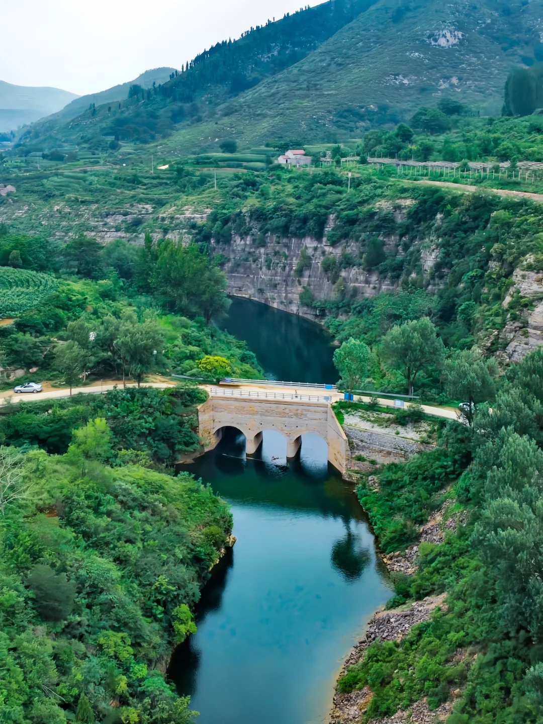 藏于山东深山的世外桃源🍃大自然空调真香