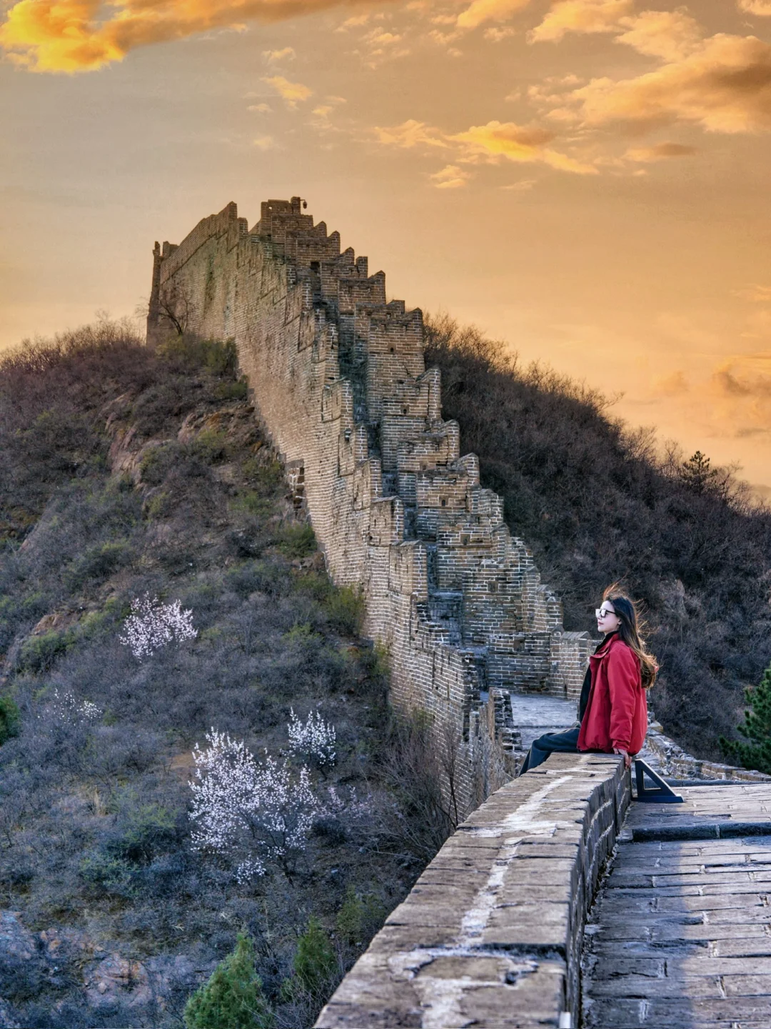 北京出发2h🚗不愧是国家地理评为醉美长城‼️