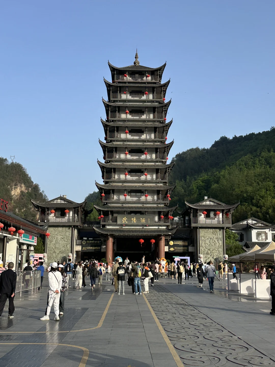 五一张家界东门游玩路线和客流