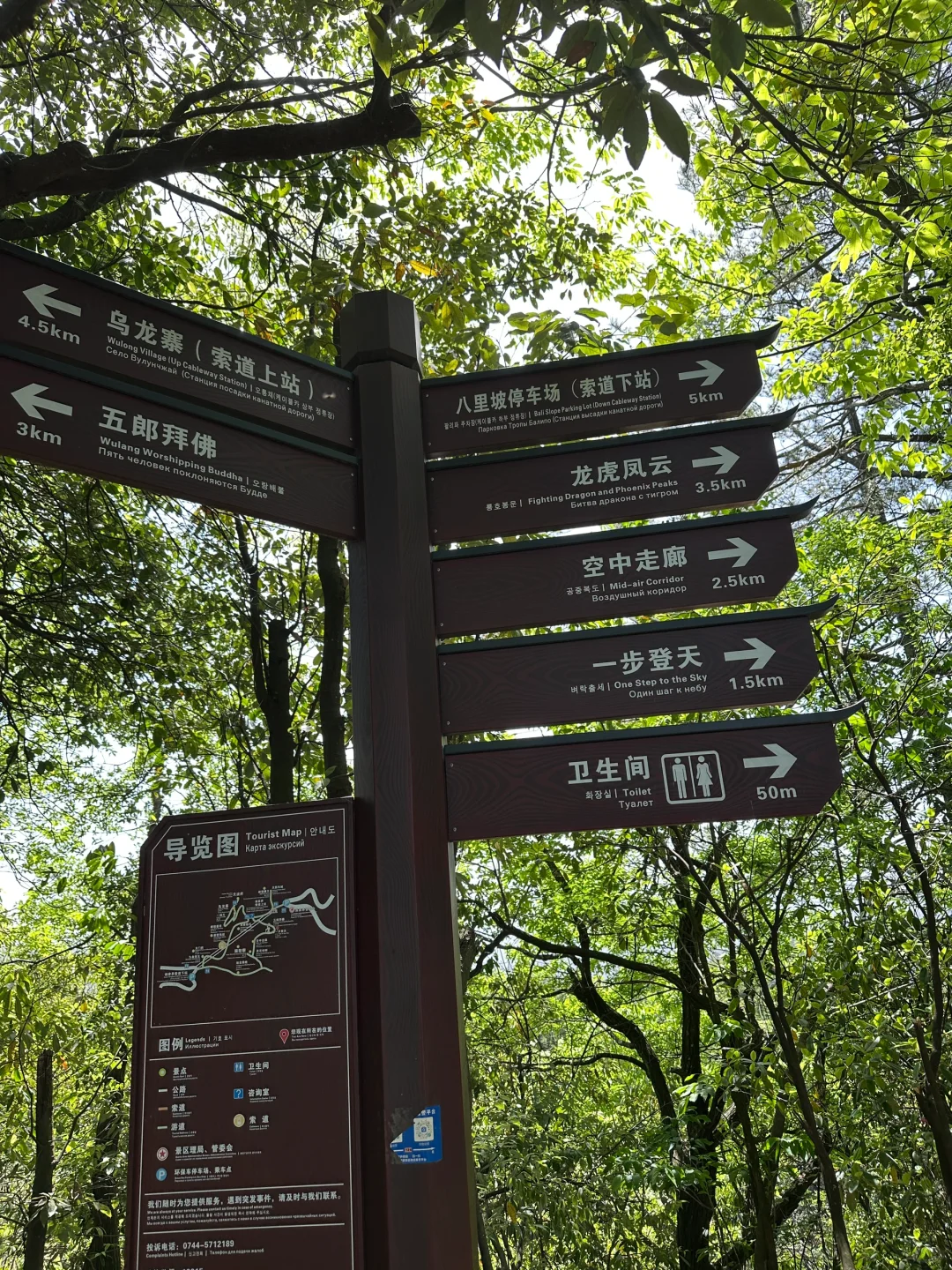 五一张家界东门游玩路线和客流