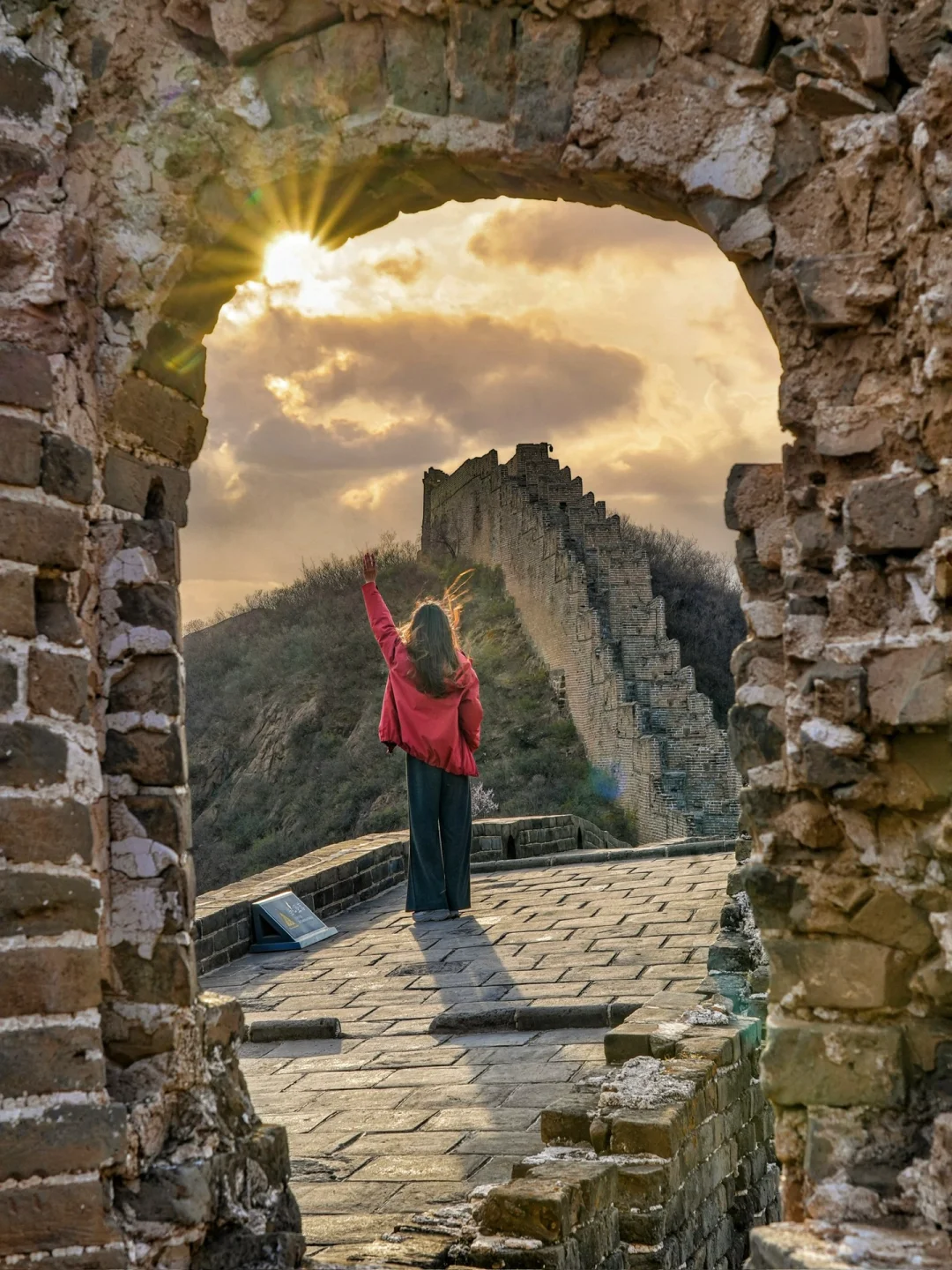 北京出发2h🚗不愧是国家地理评为醉美长城‼️