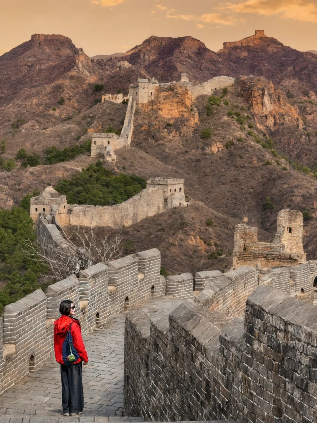 北京出发2h🚗不愧是国家地理评为醉美长城