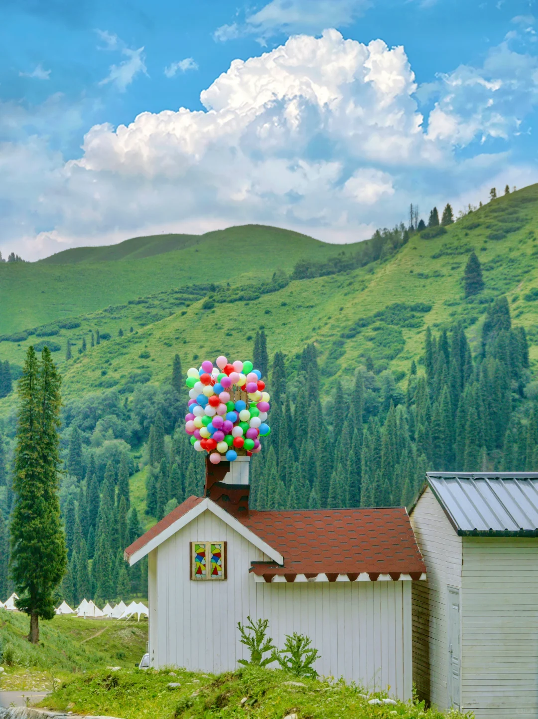 春天的新疆伊犁，每一帧都是童话世界❗️❗️❗️