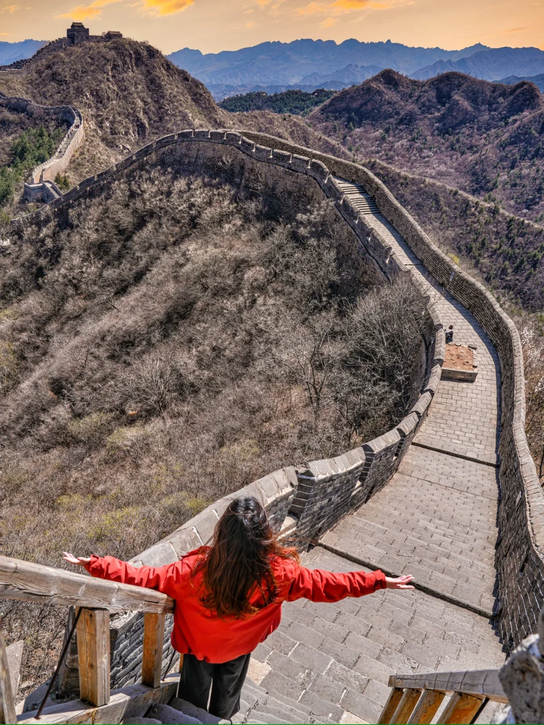 北京出发2h🚗不愧是国家地理评为醉美长城‼️