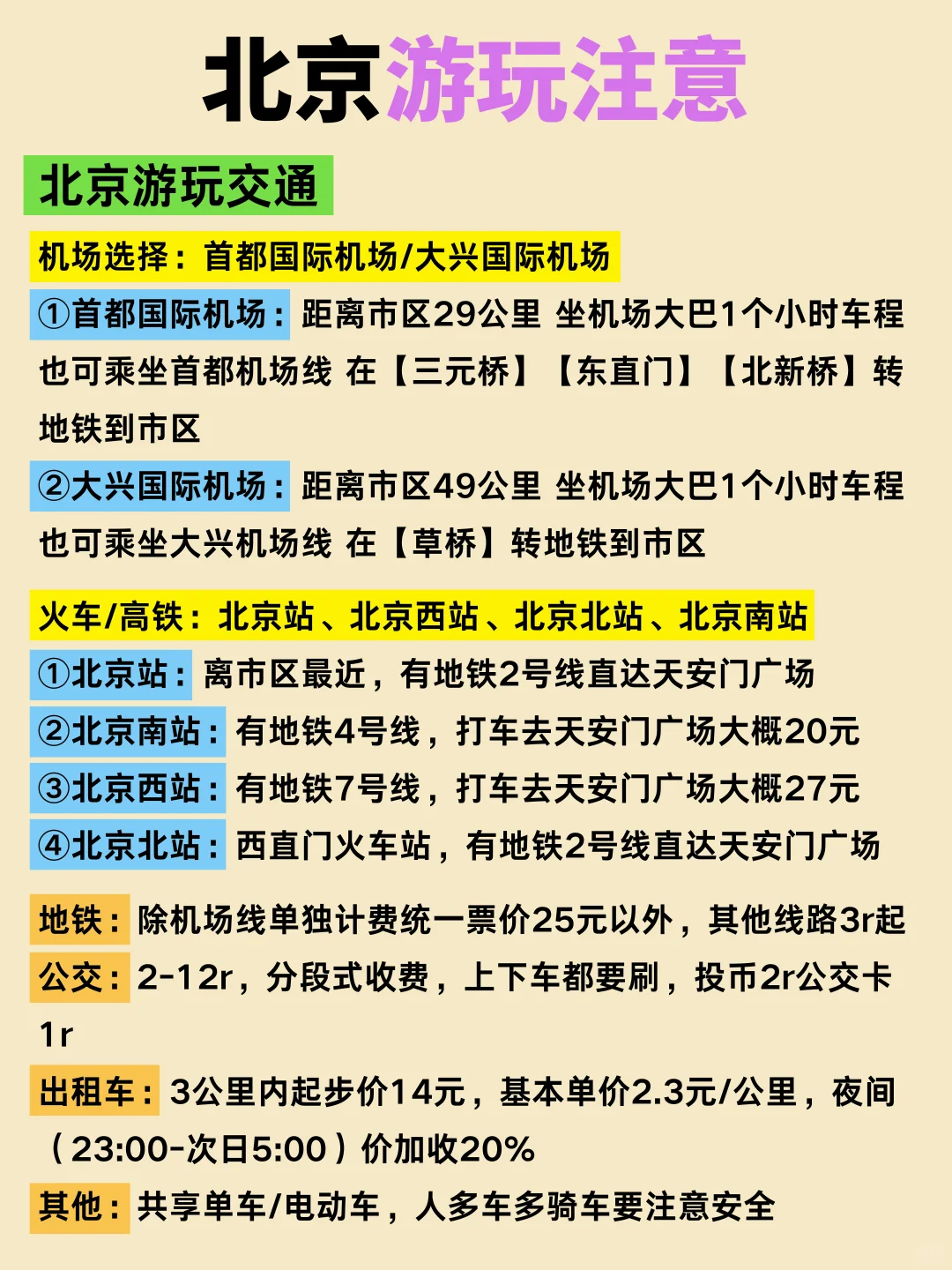 4-5月来北京的姐妹码住‼️超全旅游攻略