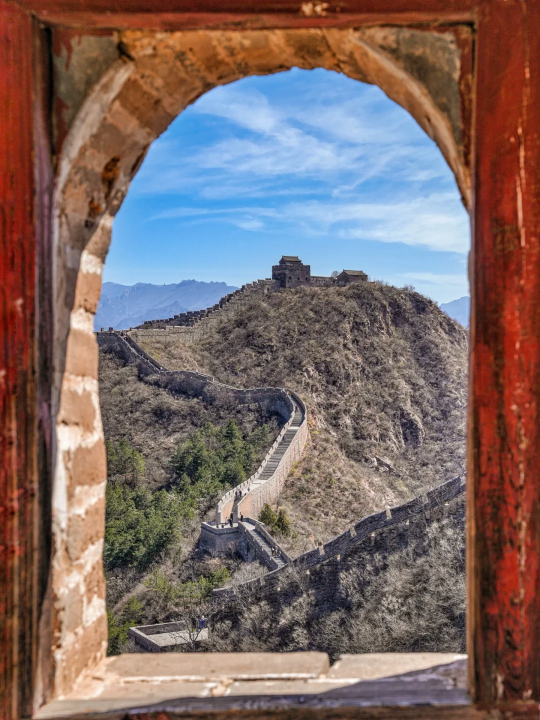 北京出发2h🚗不愧是国家地理评为醉美长城‼️