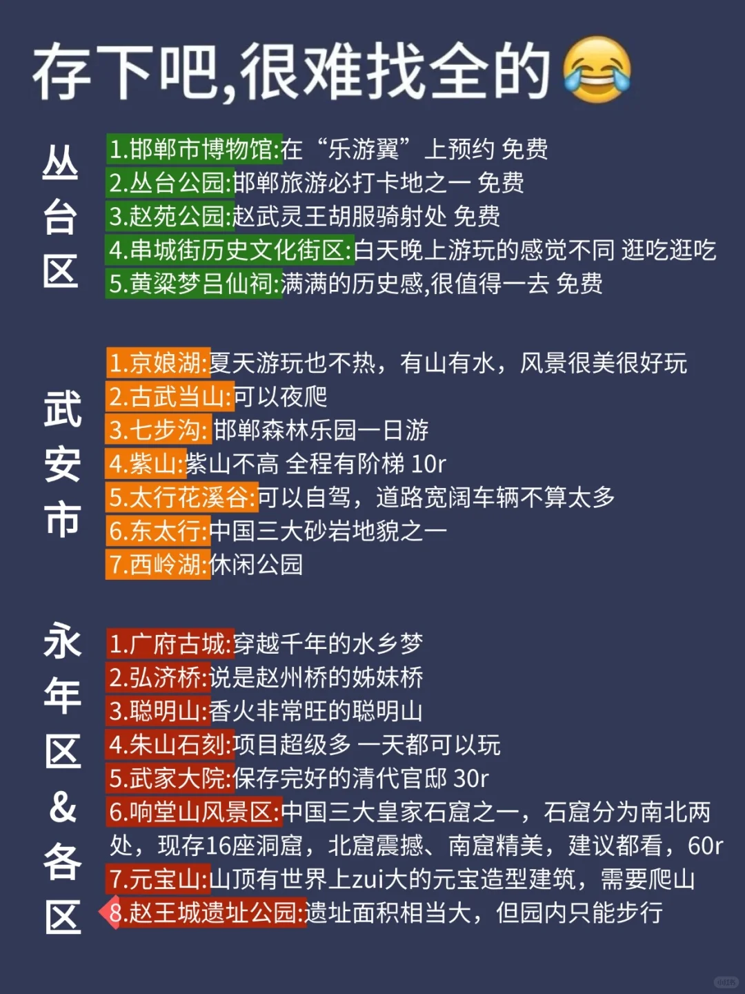 5-6🈷️想去邯郸旅游🔥一定要听劝！！