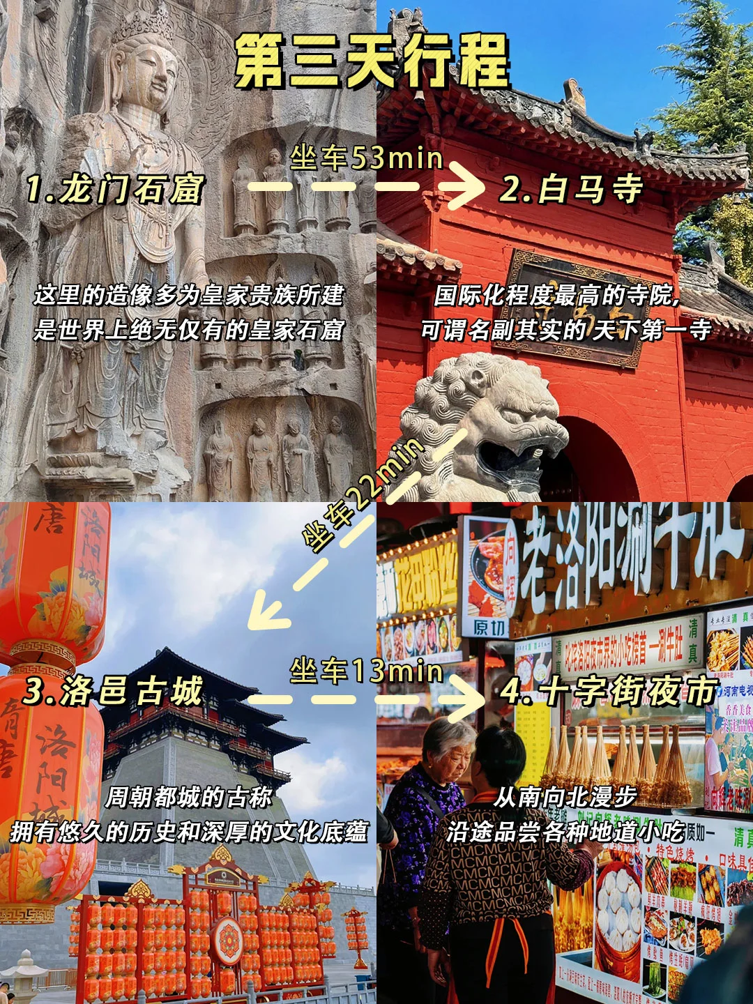 河南游玩的快乐，来了才知道四天行程已准备