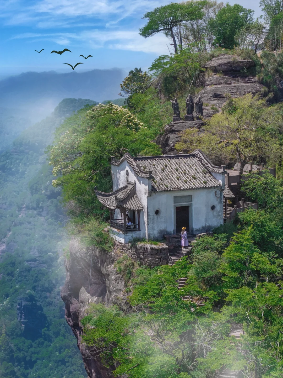 比起黄山❗️我更爱这被严重低估的皖南仙山❗️