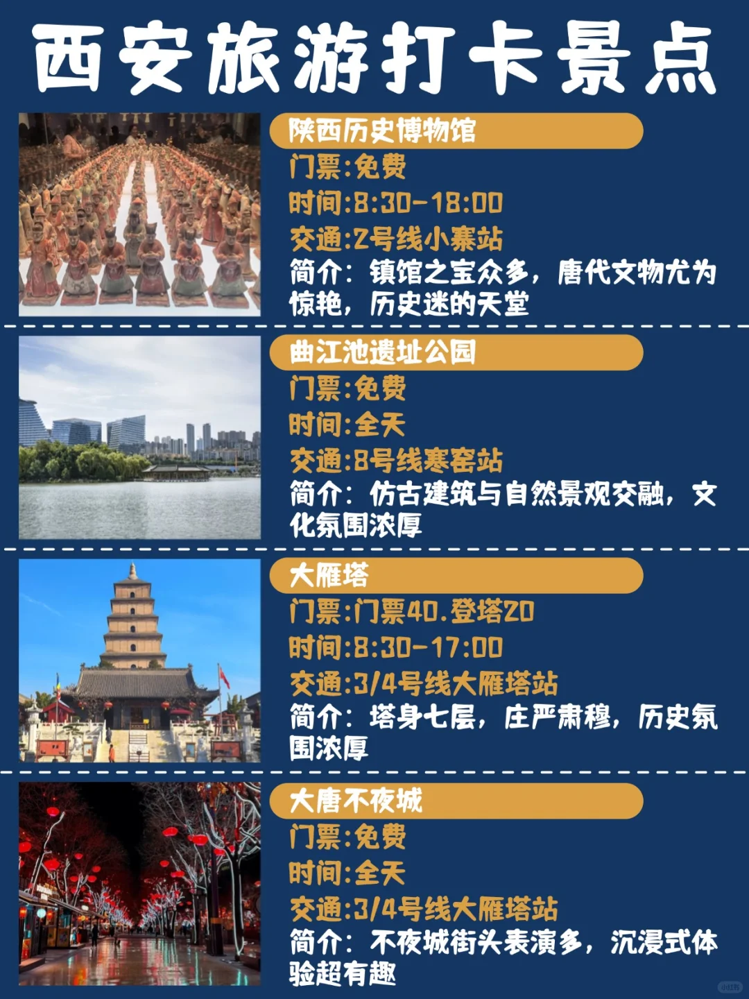 我看谁,还没看过这篇五一西安旅游攻略‼