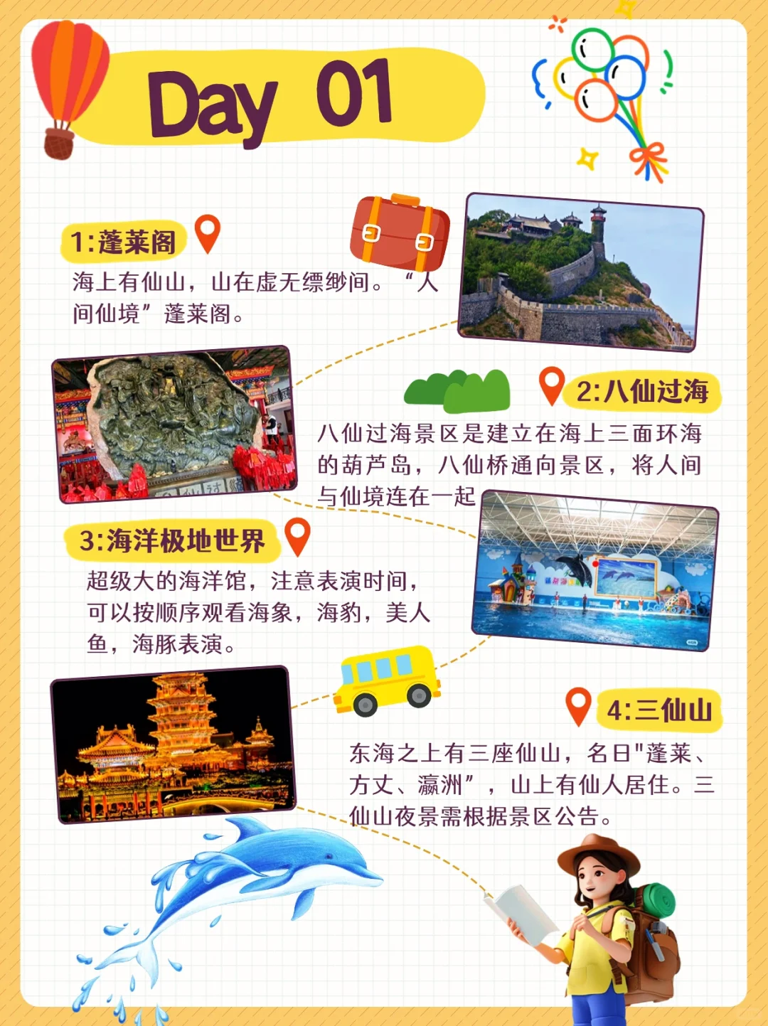 烟台3️⃣天两晚攻略｜美食+避雷一篇搞定👍