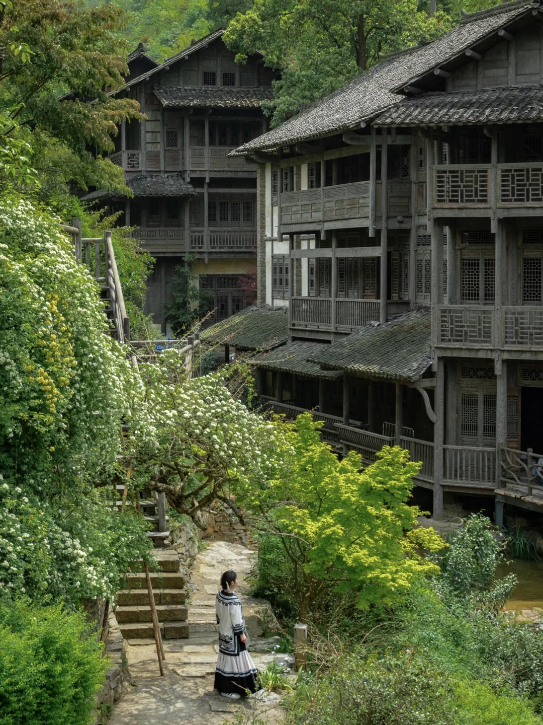 不愧是上榜《国家地理》的寨子，夜景真的绝了