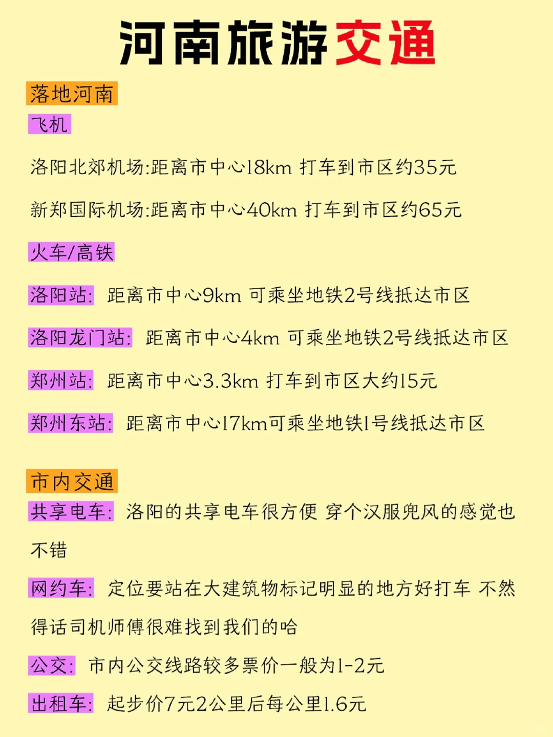 河南旅游|去河南游玩这套攻略说得明明白白