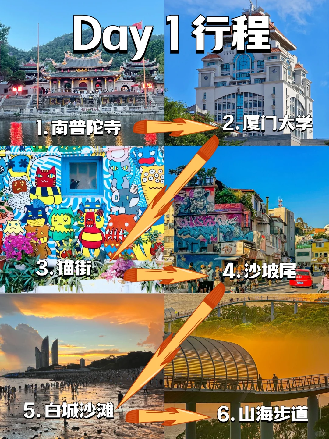 📃12-1月去厦门四天三晚旅游攻略✅