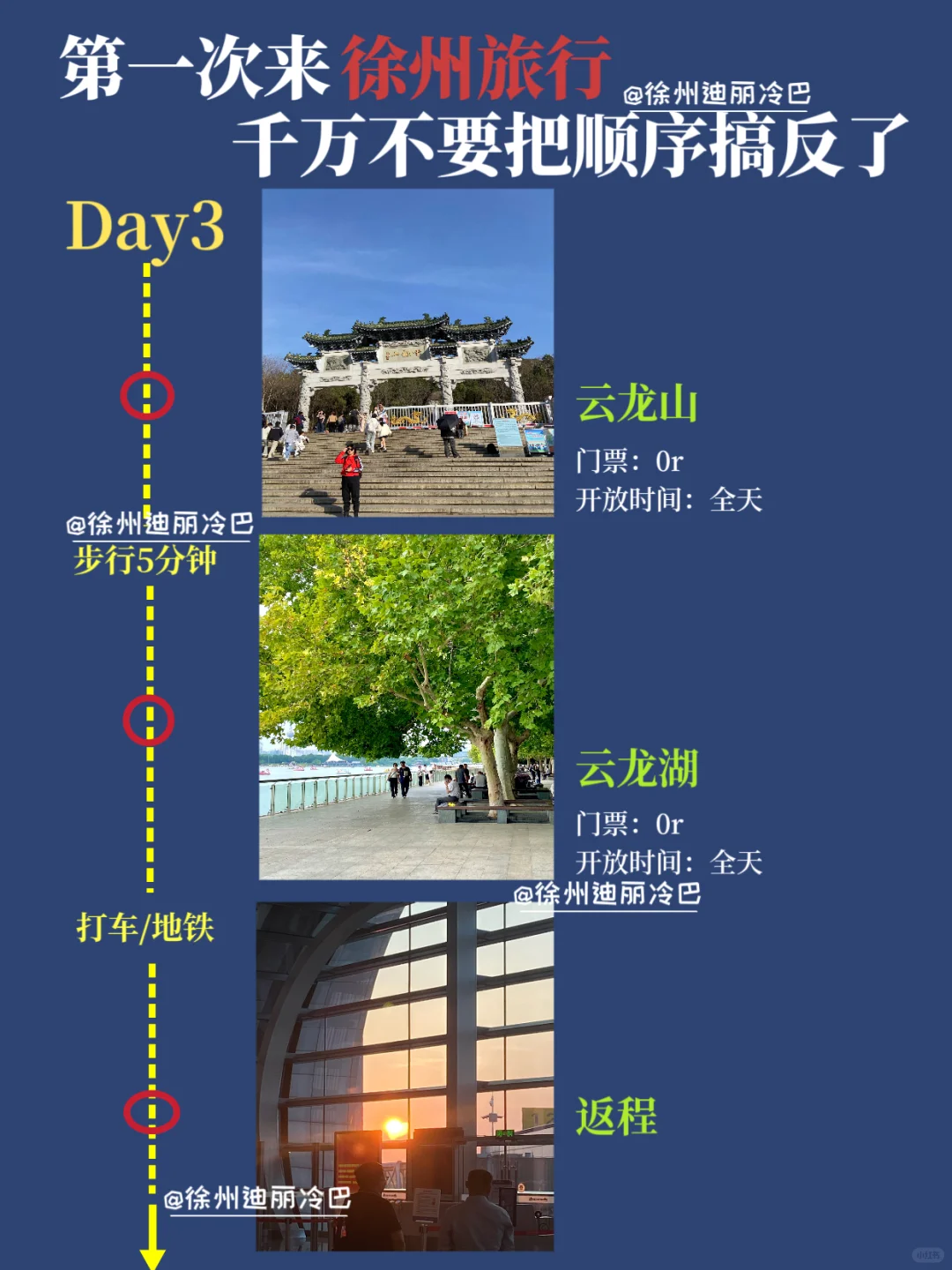徐州3天2晚超全攻略✅拒绝绕路！！！