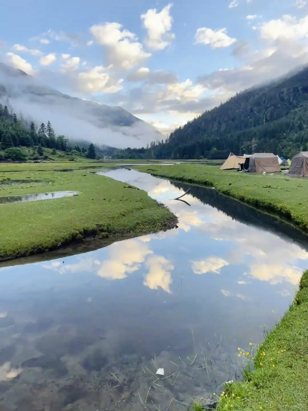 live直出📍以为甲根坝够美了！直到我来了这