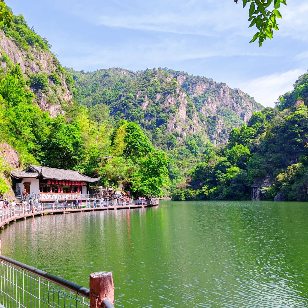 原来还可以这样：天台山大瀑布反向线路