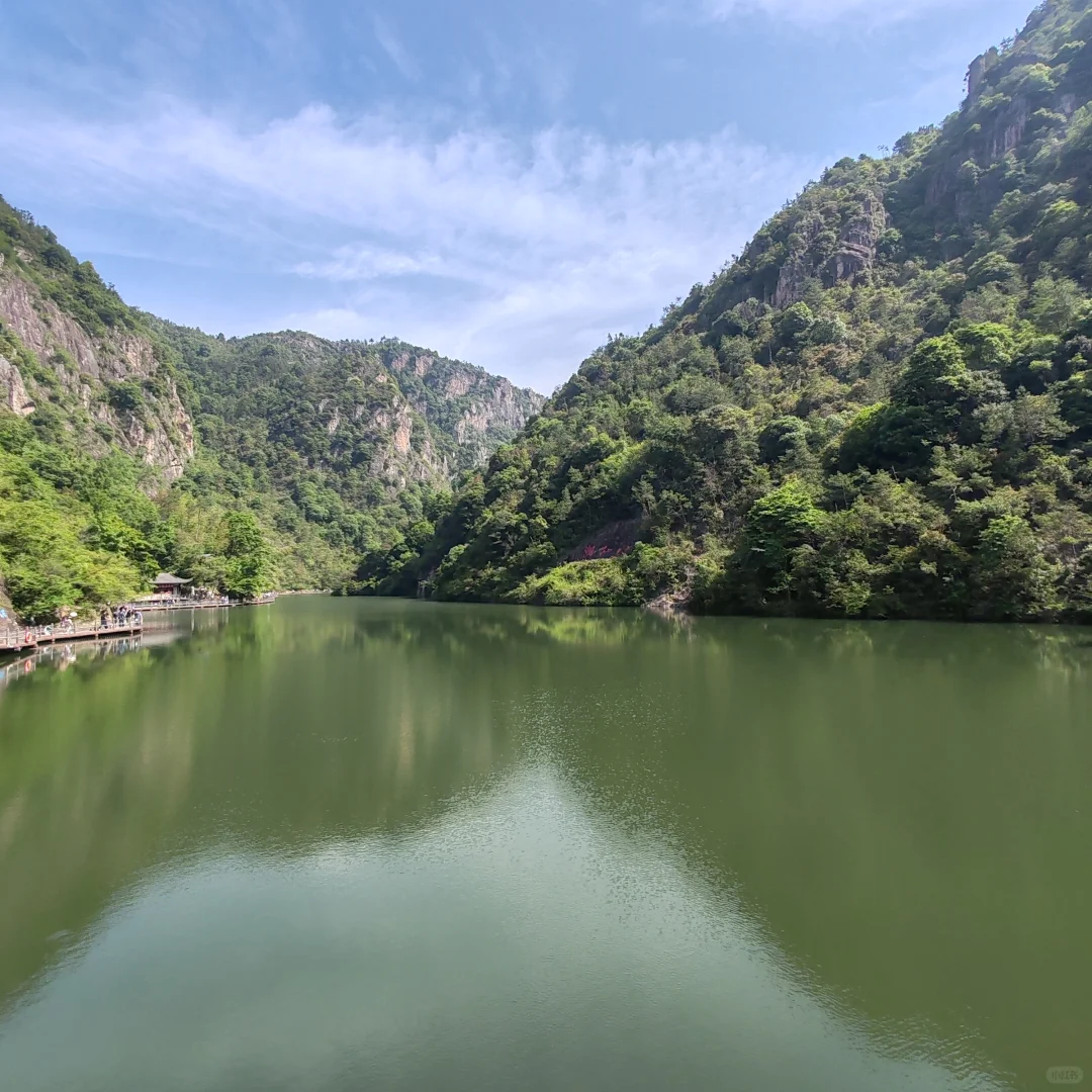 原来还可以这样：天台山大瀑布反向线路