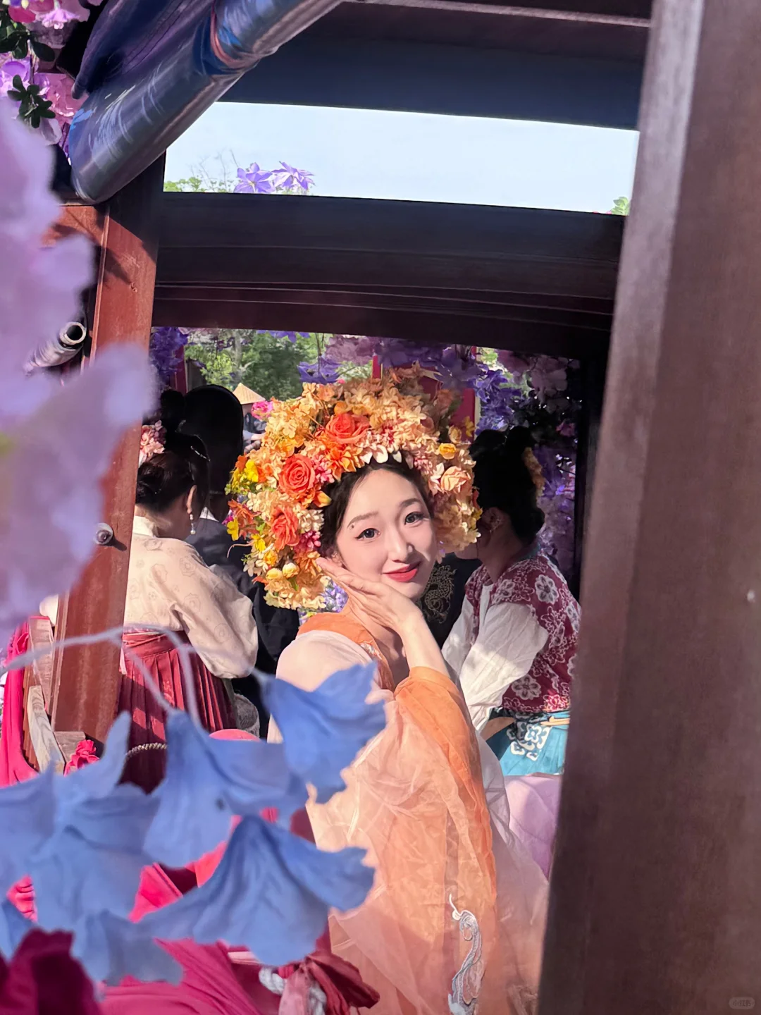 五一在景区充当npc+演员的3️⃣天～