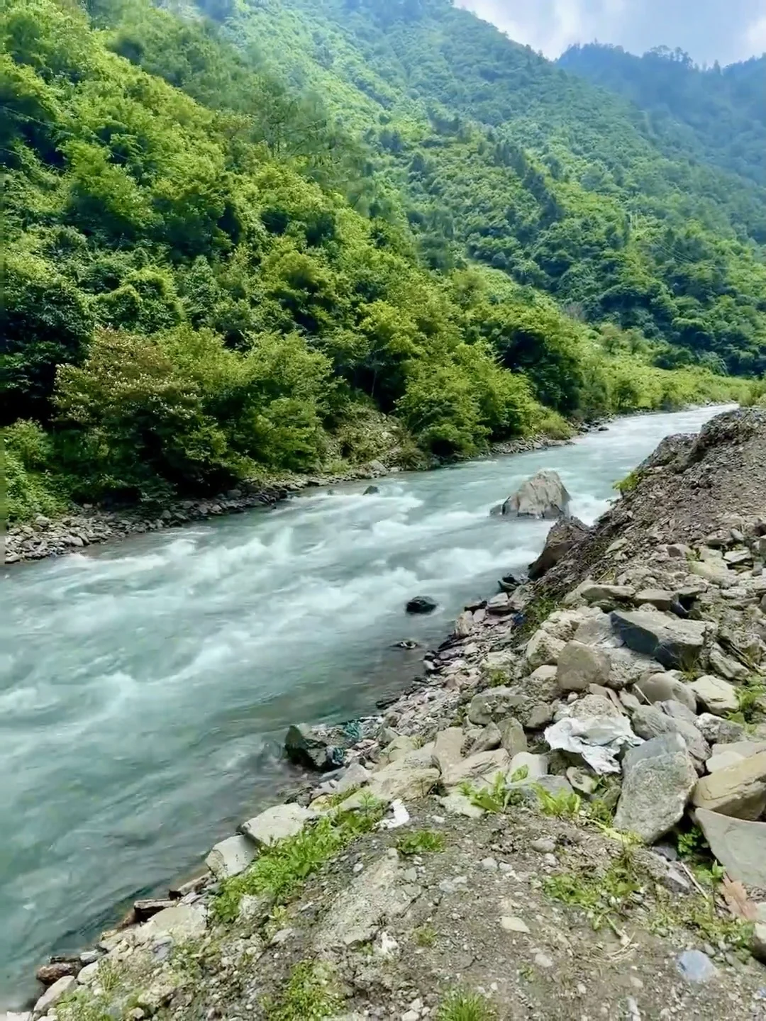 live直出📍以为甲根坝够美了！直到我来了这