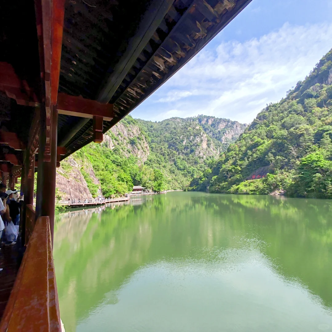 原来还可以这样：天台山大瀑布反向线路
