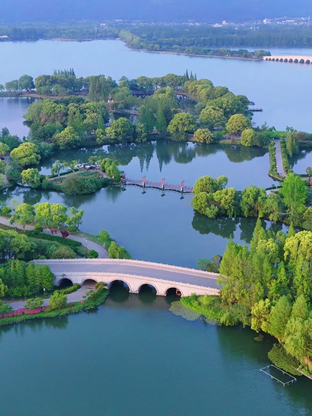 听劝‼️五一旅行就来尚湖景区游玩吧
