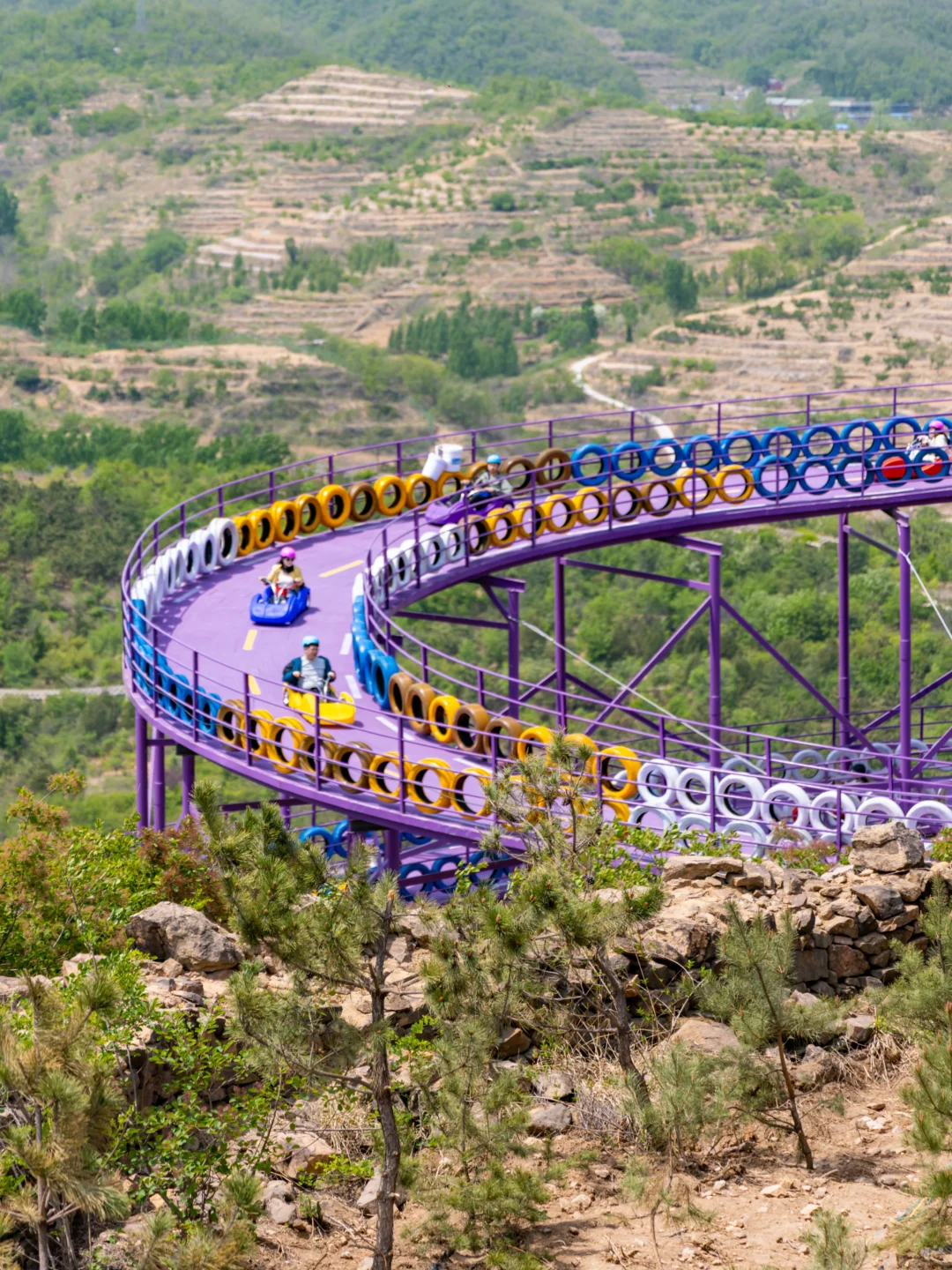 啊啊啊山东也有了‼️超酷丛林飞车全程尖叫