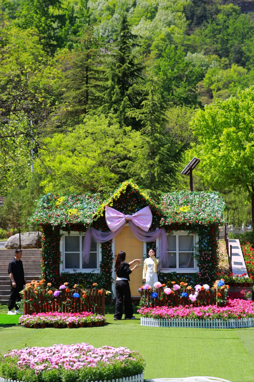 🌺五一封神级出片！闯进现实版莫奈花园，