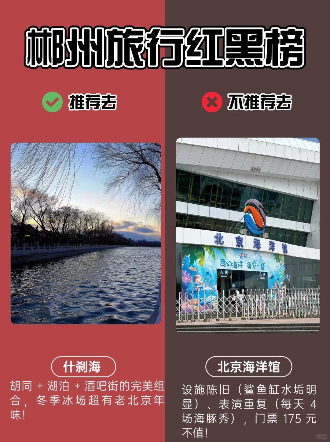 北京旅游红黑榜